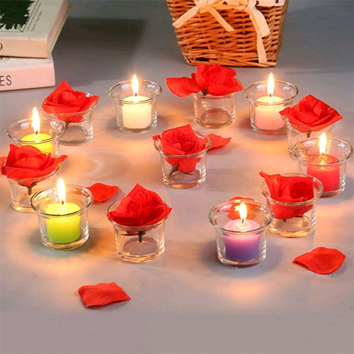 Buy Wholesale China Hot Sales Electroplated Candle Cup Candle Jar Glass  Candle Holder Candle Glass Jar Christmas Party Wedding Home Bathroom Hotel  & Candle Jar at USD 0.49