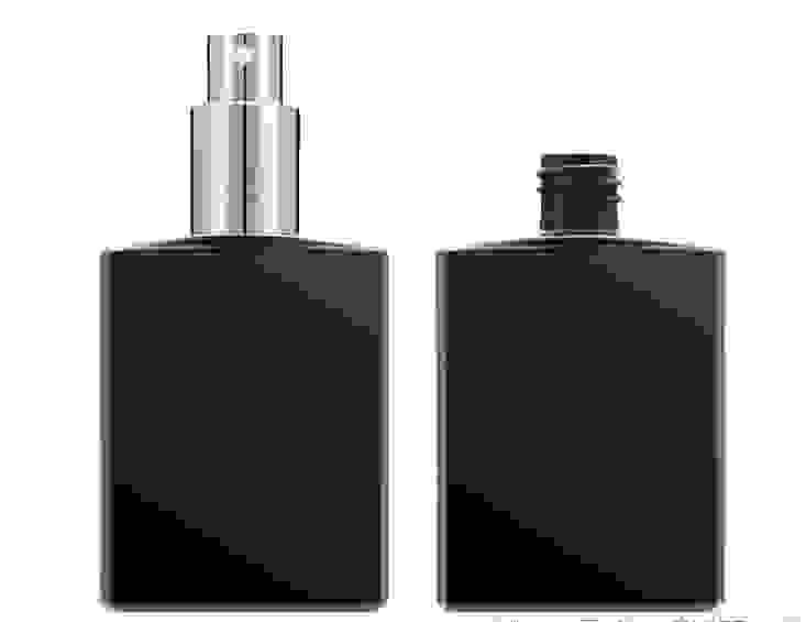 wholesale 50ml square glass perfume bottle spot cosmetics spray