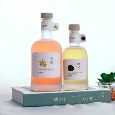 375ML 500ML 750ML sparkling wine bottle champagne bottle vodka whisky bottle with lid